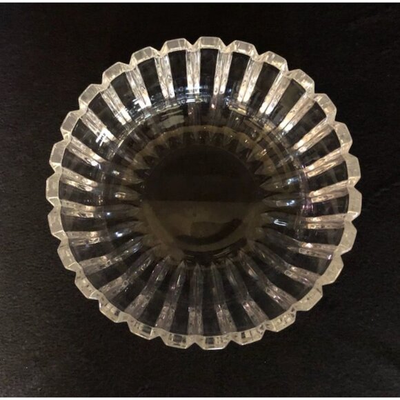 Mikasa Crystal High Point Serving Bowl Multi Sided Panels Giftware Box 1980s - Picture 7 of 10